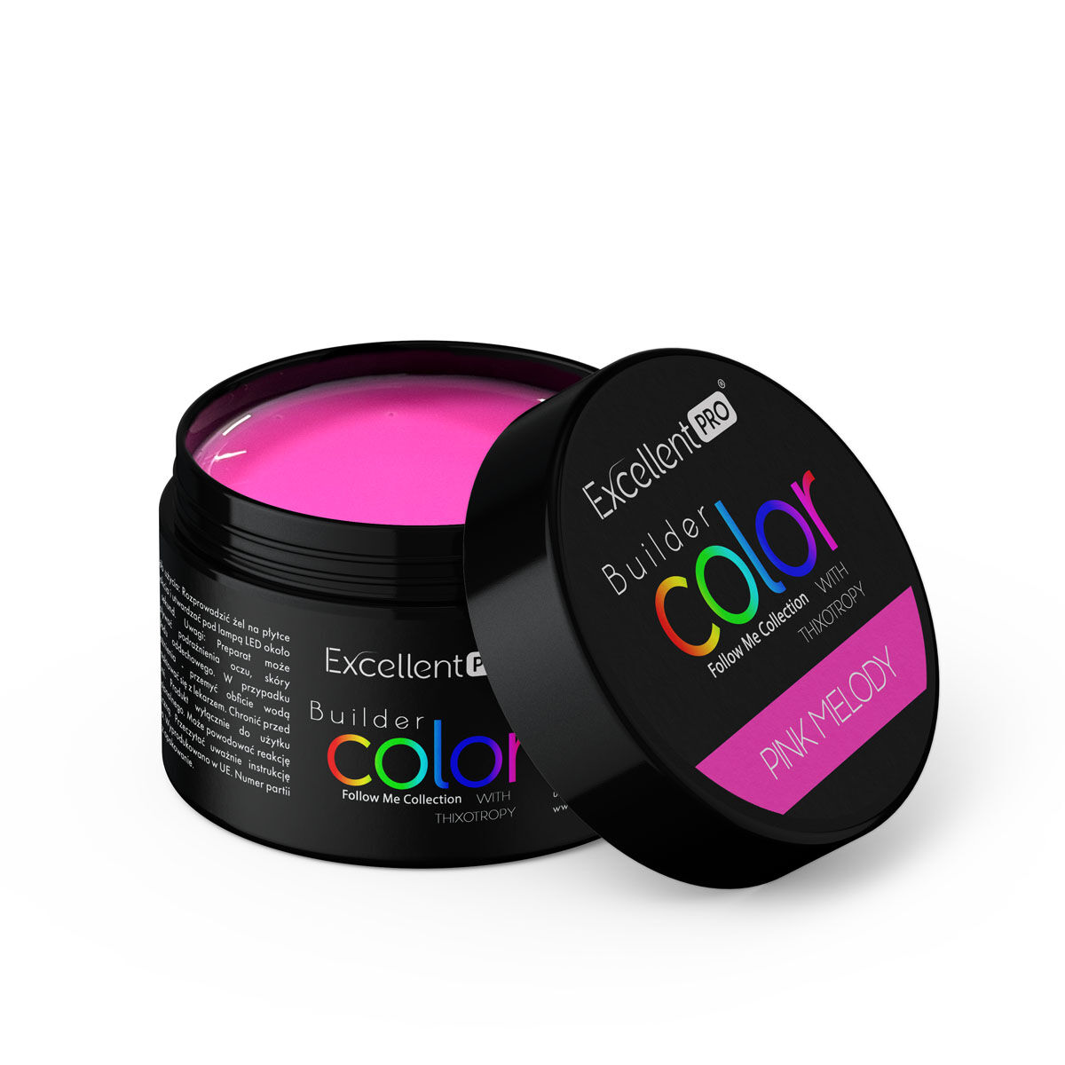 Excellent PRO Builder Color With Thixotropy Pink Melody 30g