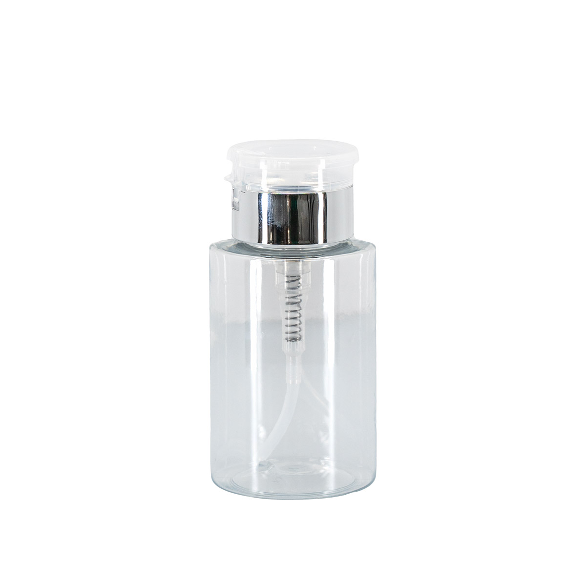 Excellent PRO Butelka z pompka silver 150ml