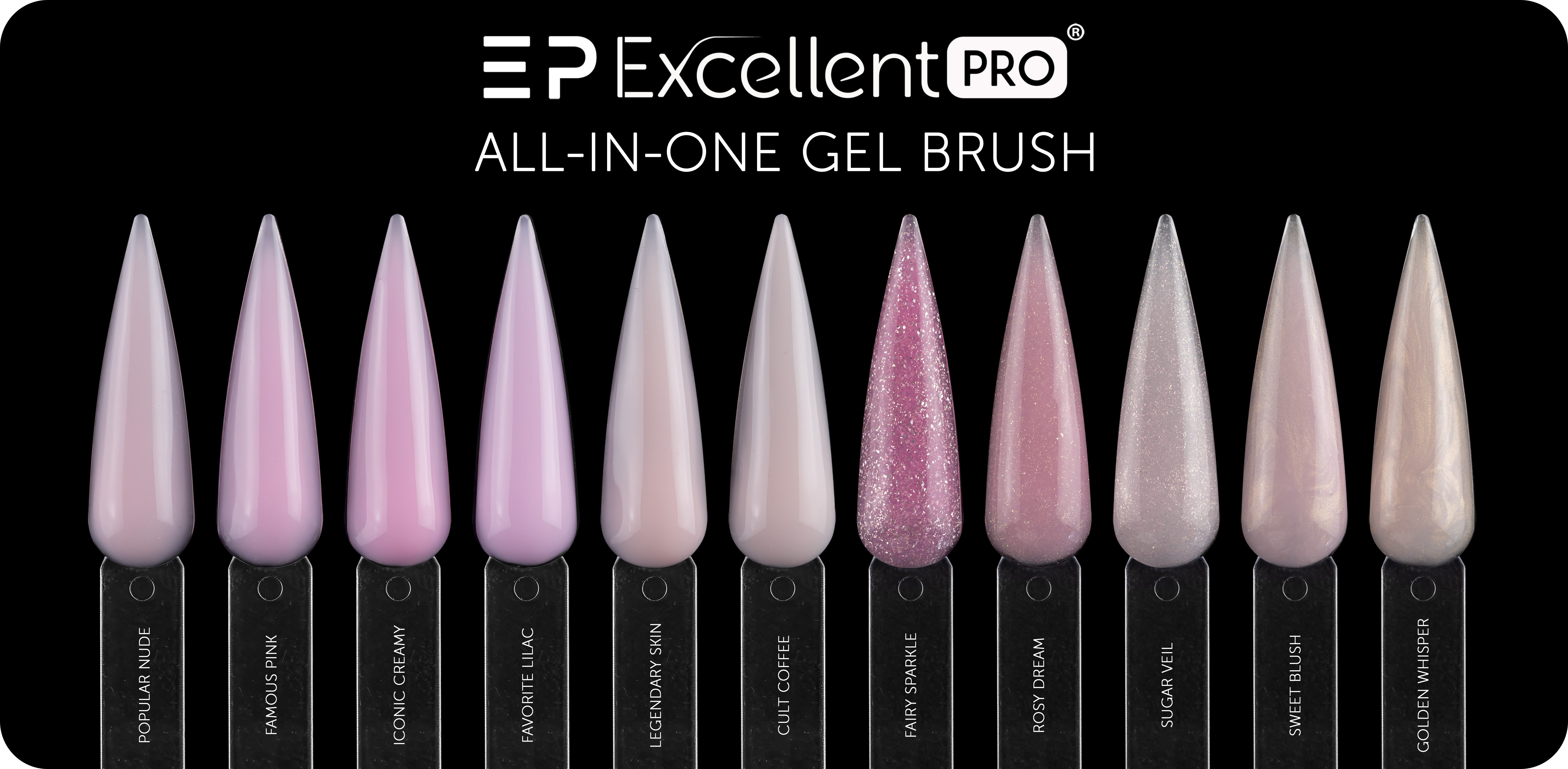 Wzornik Excellent PRO All in One Gel Brush v3 Wzornik Excellent PRO All in One Gel Brush v3