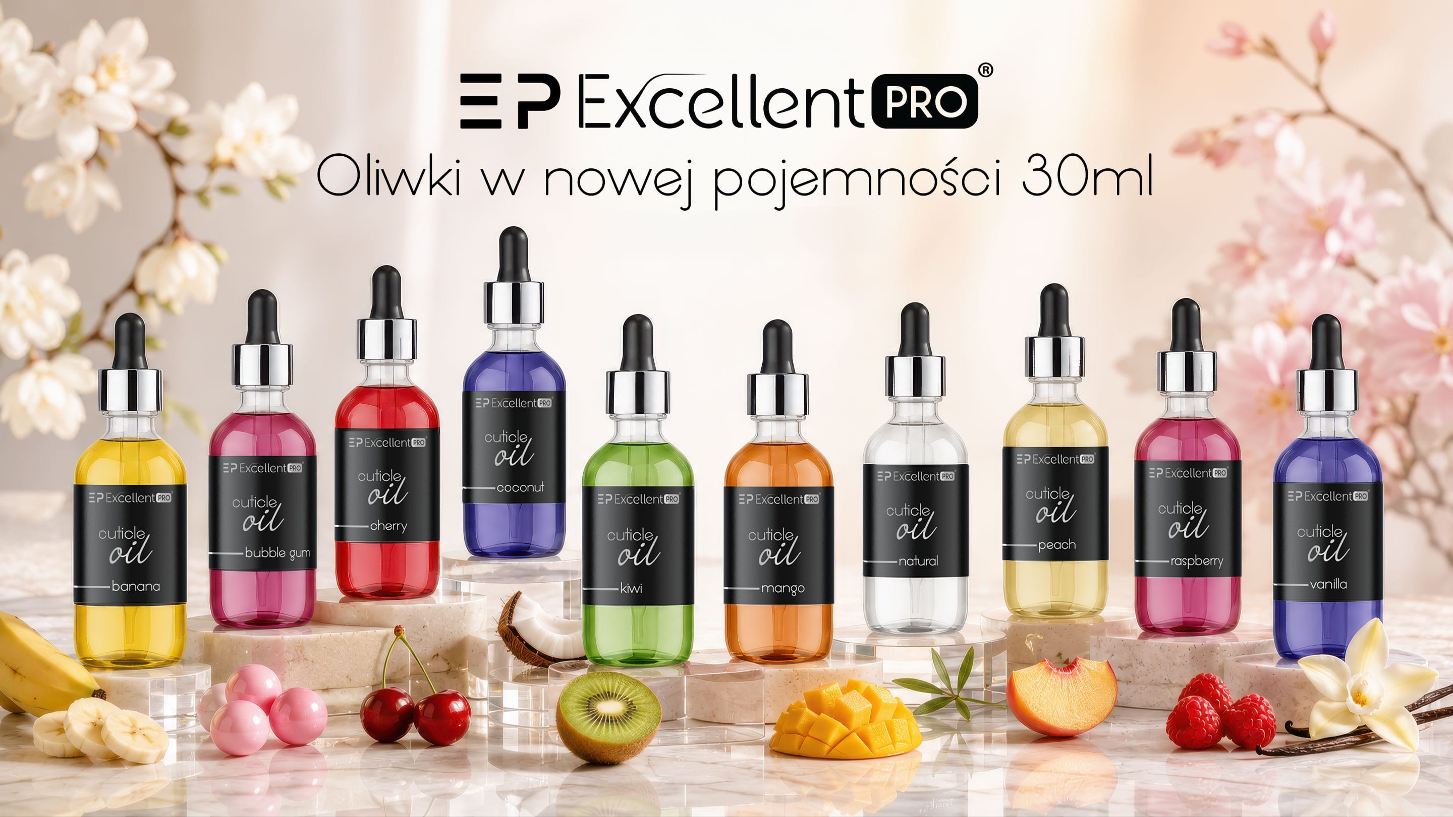 Oliwki Excellent PRO w nowej pojemności 30ml