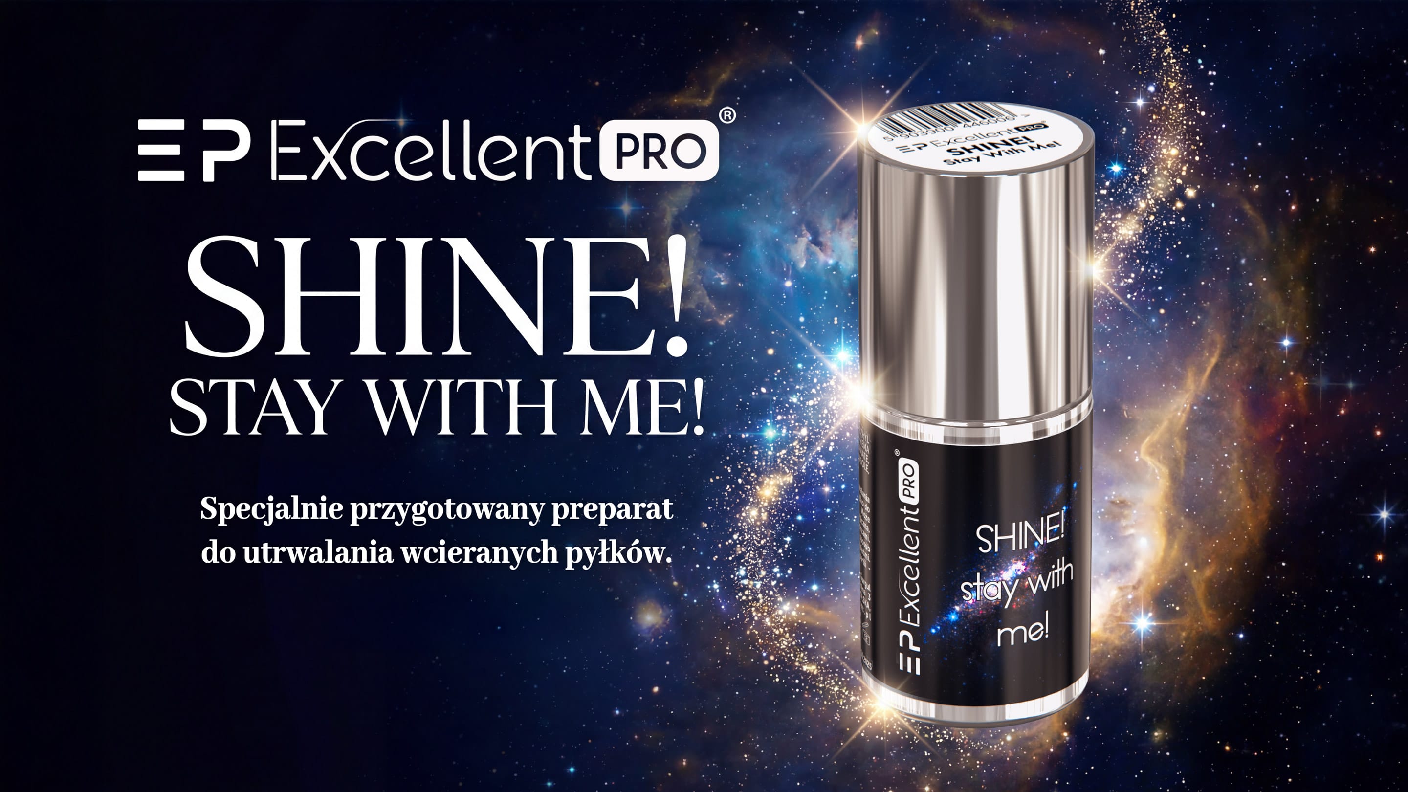 Shine! Stay With Me! Baner Shine! Stay With Me! Baner