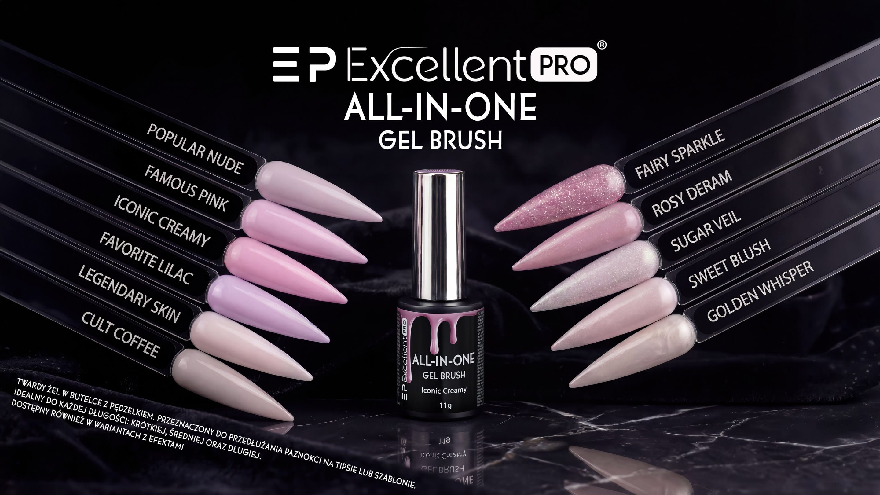 Excellent PRO ALL-IN-ONE Gel Brush Baner