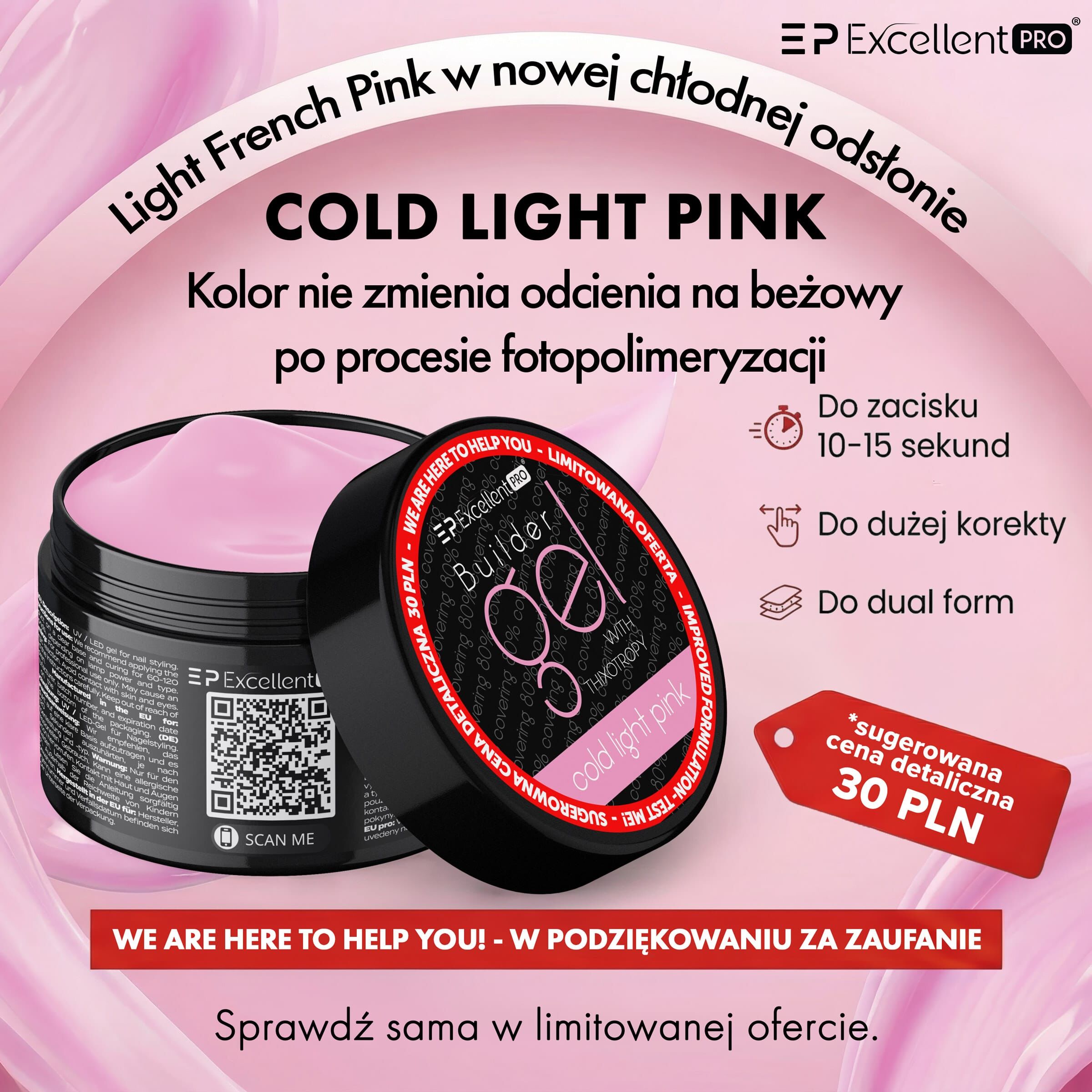 Thixotropy Cold light pink
