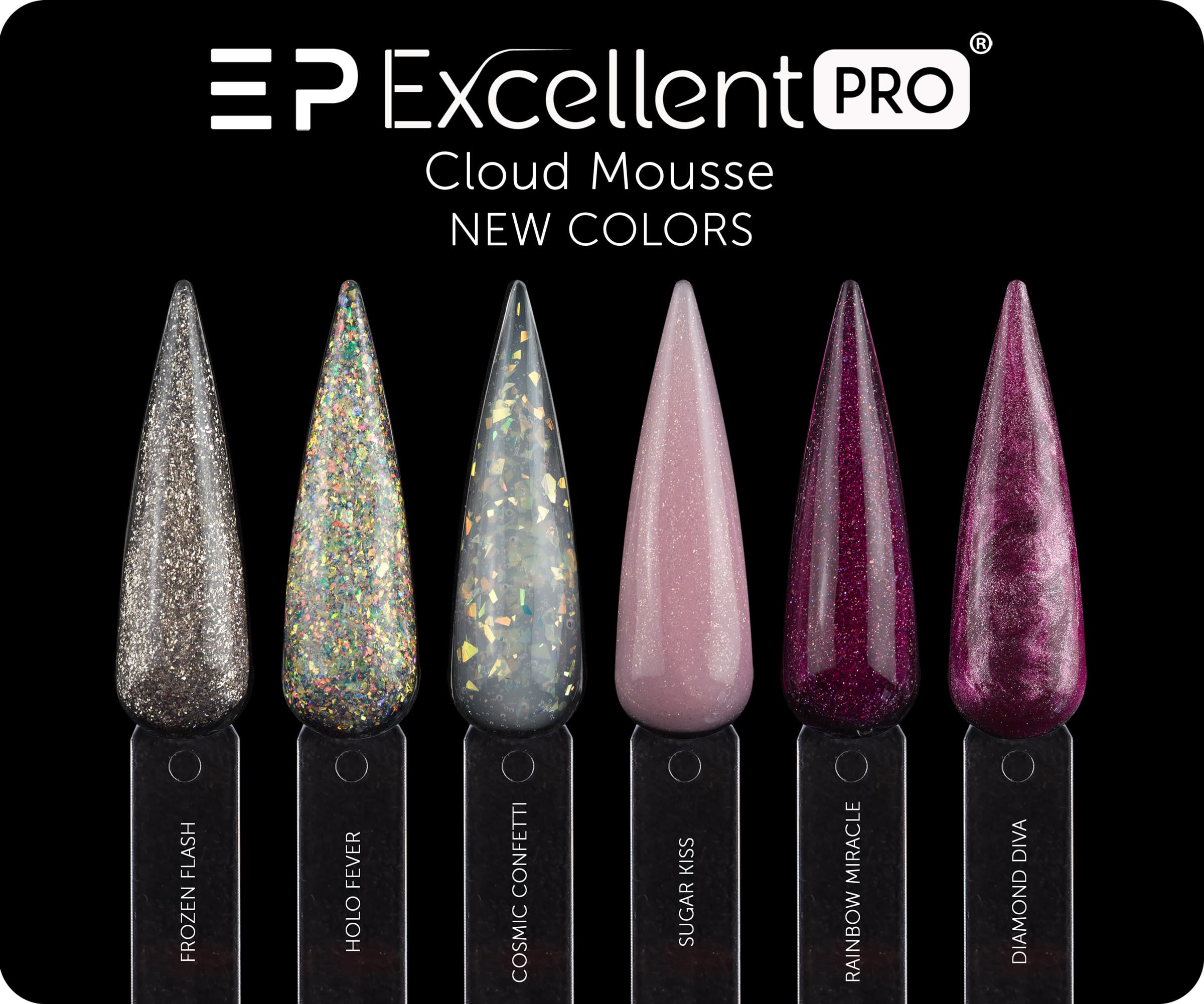 Wzornik Cloud Mousse New Colors Wzornik Cloud Mousse New Colors