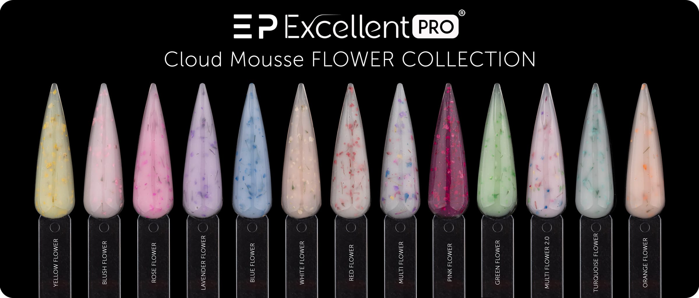 Wzornik Cloud Mousse FLOWER COLLECTION Wzornik Cloud Mousse FLOWER COLLECTION